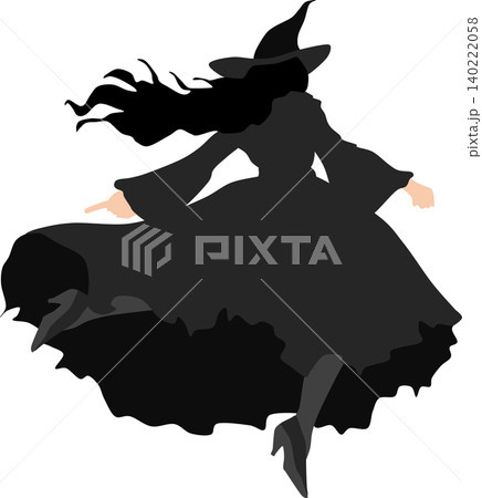 魔女のイラスト(ハロウィーン) 魔女のイラスト(ハロウィーン) 140222058
