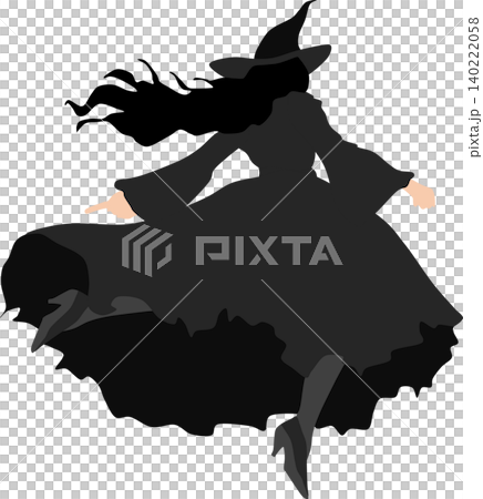 魔女のイラスト(ハロウィーン) 魔女のイラスト(ハロウィーン) 140222058