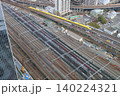 高輪ゲートウェイから俯瞰する923形「ドクターイエロー」 140224321