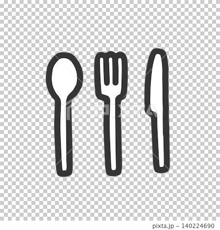 刀、叉、湯匙餐具套裝(單色) 刀、叉、湯匙餐具套裝(單色) 140224690