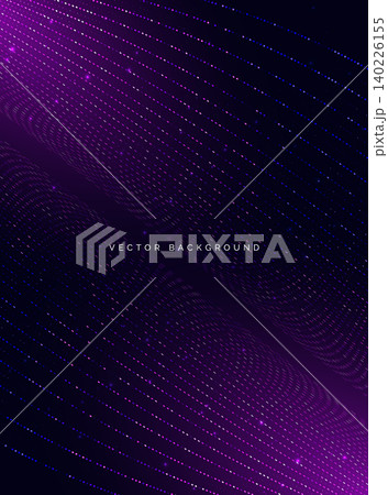 Technology futuristic dot purple glowing background. Technology futuristic dot purple glowing background. 140226155