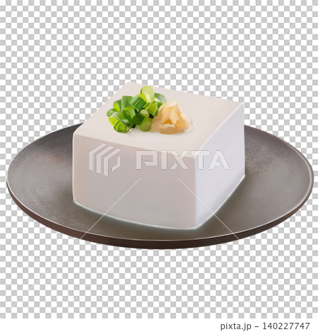 薬味がのった冷奴 薬味がのった冷奴 140227747