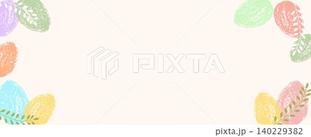 Easter background with colorful eggs. Pastel textured design for spring and holiday decorations. Easter background with colorful eggs. Pastel textured design for spring and holiday decorations. 140229382