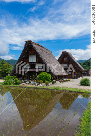 初夏の白川郷~神田家近辺~ 初夏の白川郷~神田家近辺~ 140230001