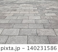 石畳の地面 グレータイル 140231586