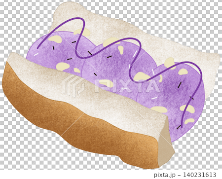 taro ice cream sandwich 140231613
