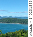展望台から望む青い海 140231859