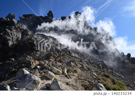 焼岳登山、北アルプス、長野県 焼岳登山、北アルプス、長野県 140233234