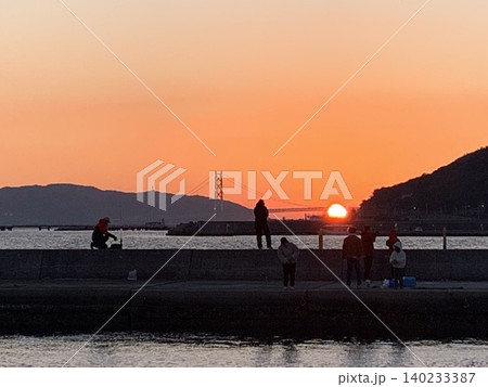 須磨の夕暮れ 須磨の夕暮れ 140233387