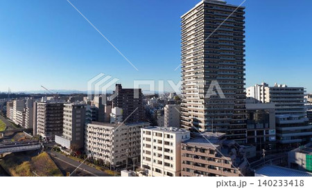 再開発で生まれ変わる新綱島エリアの都市風景 140233418