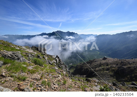 焼岳登山、北アルプス、長野県 焼岳登山、北アルプス、長野県 140233504