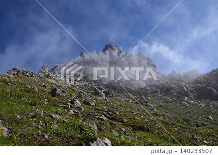 焼岳登山、北アルプス、長野県 焼岳登山、北アルプス、長野県 140233507