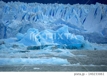 small iceberg at Spegazzini glacier argentina view huge panorama small iceberg at Spegazzini glacier argentina view huge panorama 140233861