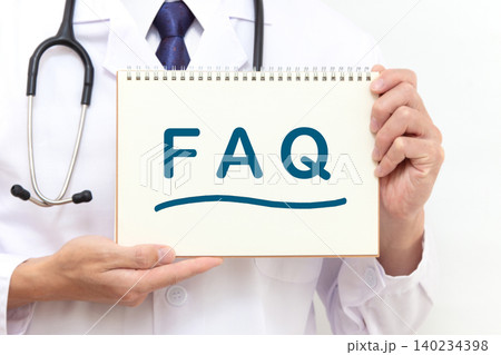 FAQ　医療イメージ 140234398