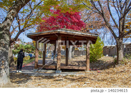 ソウルのナクサン公園周りの風景 ソウルのナクサン公園周りの風景 140234615