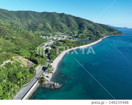 愛媛県愛南町 須ノ川海岸の風景 愛媛県愛南町 須ノ川海岸の風景 140235486