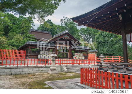 京都 建勲神社の神門 京都 建勲神社の神門 140235654