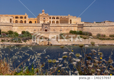 Fort Manoel on Manoel Island in Marsamxett Harbour Malta 140237697