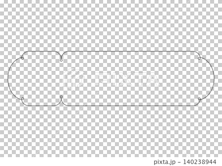 Simple decorative frame Simple decorative frame 140238944