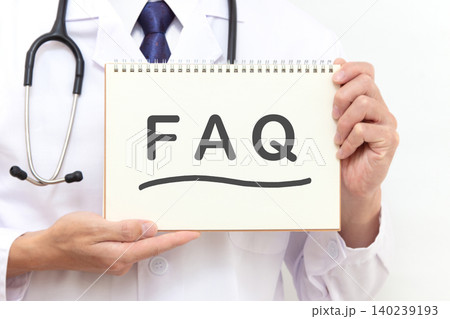 FAQ　医療イメージ 140239193