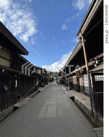 高山市の古い街並み 高山市の古い街並み 140240086