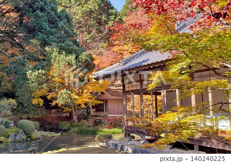 糸島市 雷山千如寺 室町時代作庭の心字庭園 糸島市 雷山千如寺 室町時代作庭の心字庭園 140240225