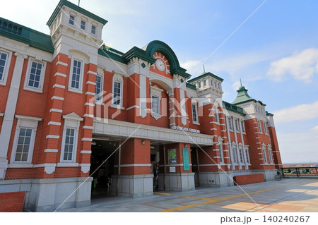 深谷駅の赤レンガ駅舎（埼玉県深谷市） 140240267