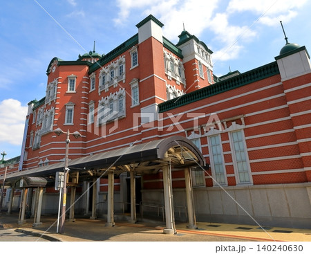 深谷駅の赤レンガ駅舎(埼玉県深谷市) 深谷駅の赤レンガ駅舎(埼玉県深谷市) 140240630
