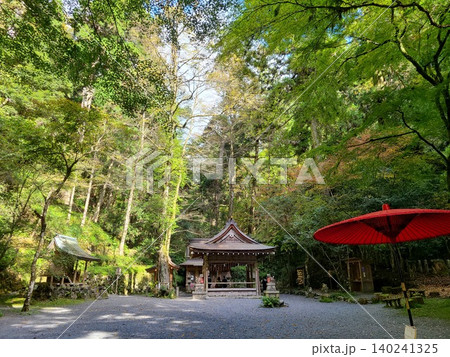 貴船神社奥宮神楽殿 貴船神社奥宮神楽殿 140241325