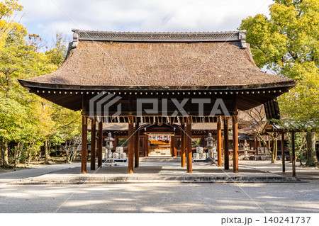 京都東山五条　豊国神社　幣殿（豊臣秀吉公を祀る神社） 140241737