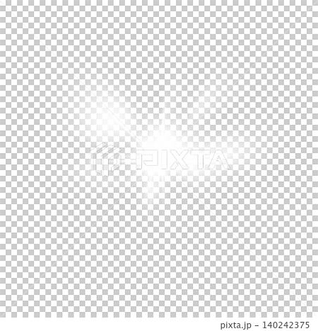 レンズフレア 白 光のバースト 閃光 透過背景 レンズフレア 白 光のバースト 閃光 透過背景 140242375