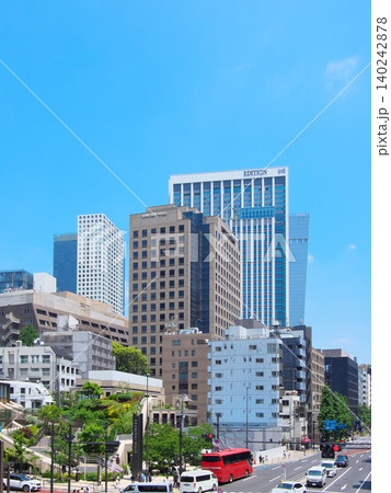 桜田通り(国道1号)より望む神谷町駅エリア 都市景観(2026年5月) 桜田通り(国道1号)より望む神谷町駅エリア 都市景観(2026年5月) 140242878