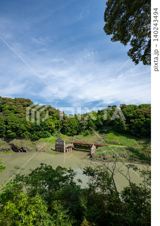 鹿児島県/ 新緑の美しさと映画に出てくるような廃墟「曽木発電所」曽木発電所遺構 鹿児島県/ 新緑の美しさと映画に出てくるような廃墟「曽木発電所」曽木発電所遺構 140243494