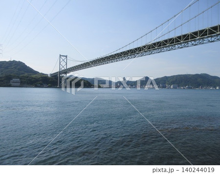 壇ノ浦古戦場から門司港を望む!山口県下関市 壇ノ浦古戦場から門司港を望む!山口県下関市 140244019