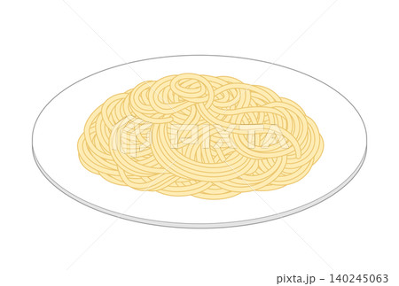 茹でた素パスタのアイコン 140245063