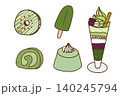 抹茶好きさんのためのイラスト 140245794