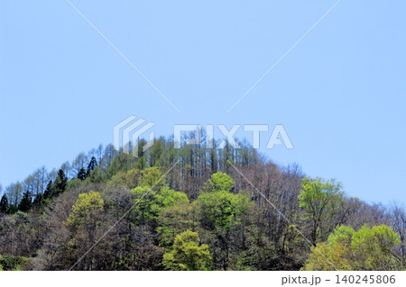 5月の白馬村からの北アルプス 信州の山々 信州の風景 5月の白馬村からの北アルプス 信州の山々 信州の風景 140245806