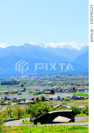 5月の北アルプス展望美術館 信州の山々 信州の風景 5月の北アルプス展望美術館 信州の山々 信州の風景 140246225