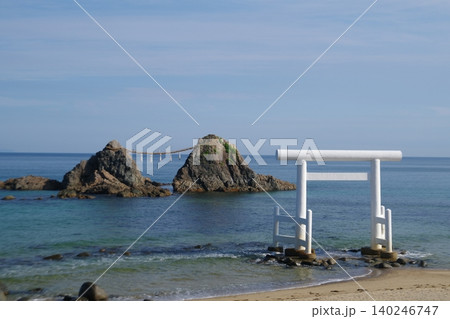 二見ヶ浦　夫婦岩 140246747