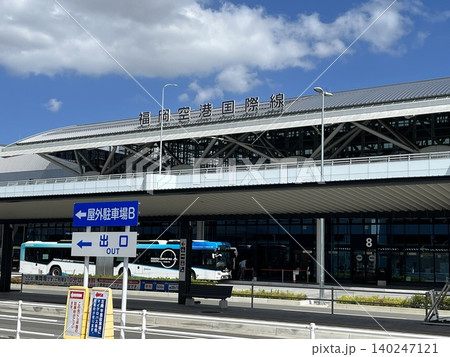 福岡空港国際線旅客ターミナルビル外観 福岡空港国際線旅客ターミナルビル外観 140247121