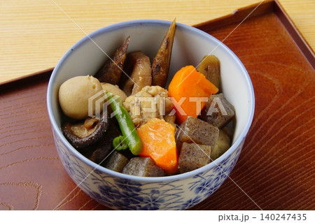 筑前煮 和食 煮物 筑前煮 和食 煮物 140247435