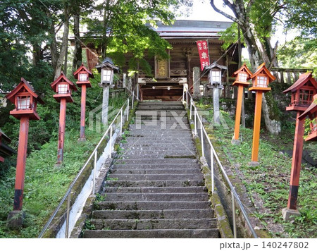 碓氷峠 長野県、群馬県境 熊野皇大神社、熊野神社 碓氷峠 長野県、群馬県境 熊野皇大神社、熊野神社 140247802