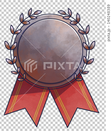 A laurel wreath and two medals that can be used in the rankings, and a bronze ribbon. A laurel wreath and two medals that can be used in the rankings, and a bronze ribbon. 140248389