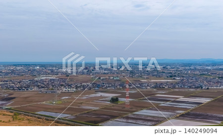 April 30 2026 Shiogama Matsushima coastal landscape with islands and rural countryside April 30 2026 Shiogama Matsushima coastal landscape with islands and rural countryside 140249094
