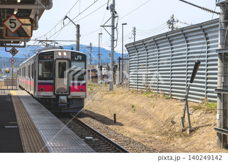 April 26 2026 Shin Aomori Station Local Train Platform April 26 2026 Shin Aomori Station Local Train Platform 140249142