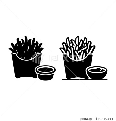 Potato day silhouette vector Potato day silhouette vector 140249344