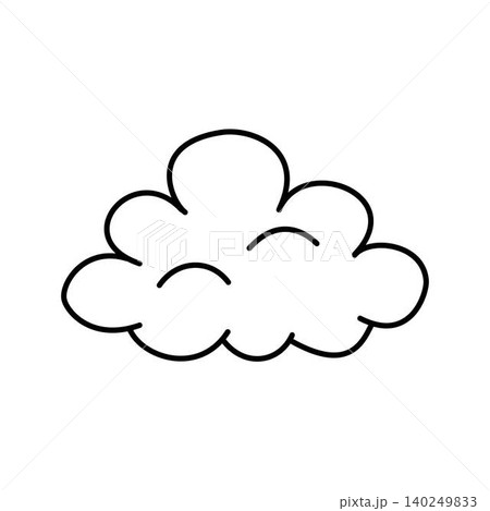 cloud shape sky outline cloud shape sky outline 140249833