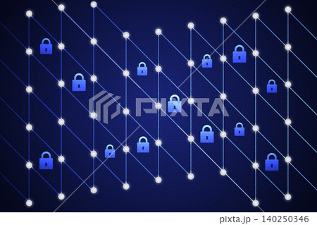 Blockchain Network Security with Encrypted Data Protection and Distributed Connection System 140250346
