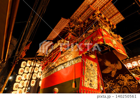 祇園祭、宵山の船鉾 140250561