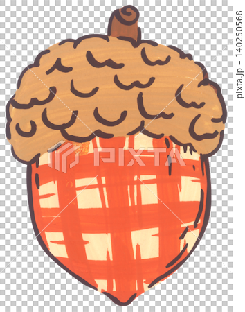 Hand Drawn Acorn Illustration Hand Drawn Acorn Illustration 140250568